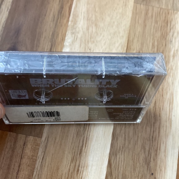 Brutality – When The Sky Turns Black Cassette (collectible) 1994 Nuclear… - Picture 5 of 6